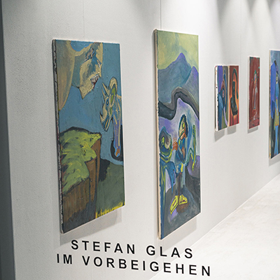 Stefan Glas - Im Vorbeigehen Exhibition view 2023 - 01